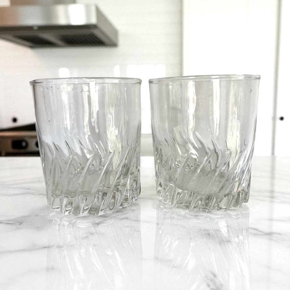 Cristal D’Arques “Flamenco “ old fashioned glasses, set of 2